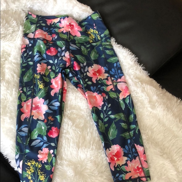 Senita Athletics High Waisted Capri - Bloom - Picture 3 of 8